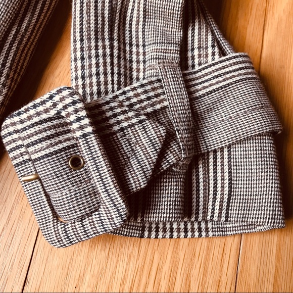 HP🎉 NWOT Banana Republic Brown Plaid Jacket - Picture 3 of 7